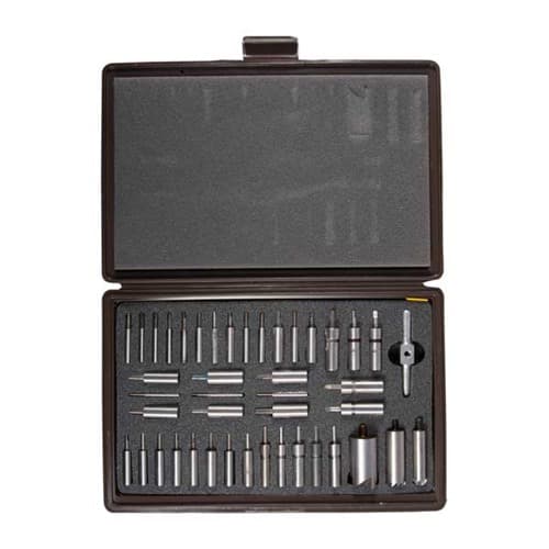 RIFLE/HANDGUN MASTER FACING/CHAMFERING SET W/STEEL PILOTS