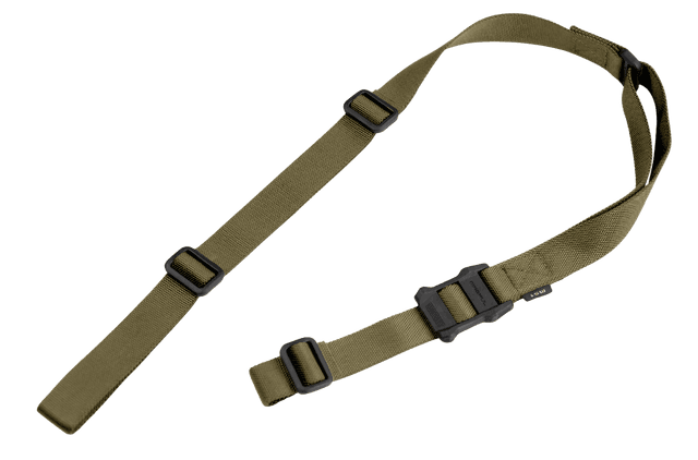 Magpul MS1 Sling 1.25" W Adjustable Two-Point 48"-60" L Ranger Green Nylon