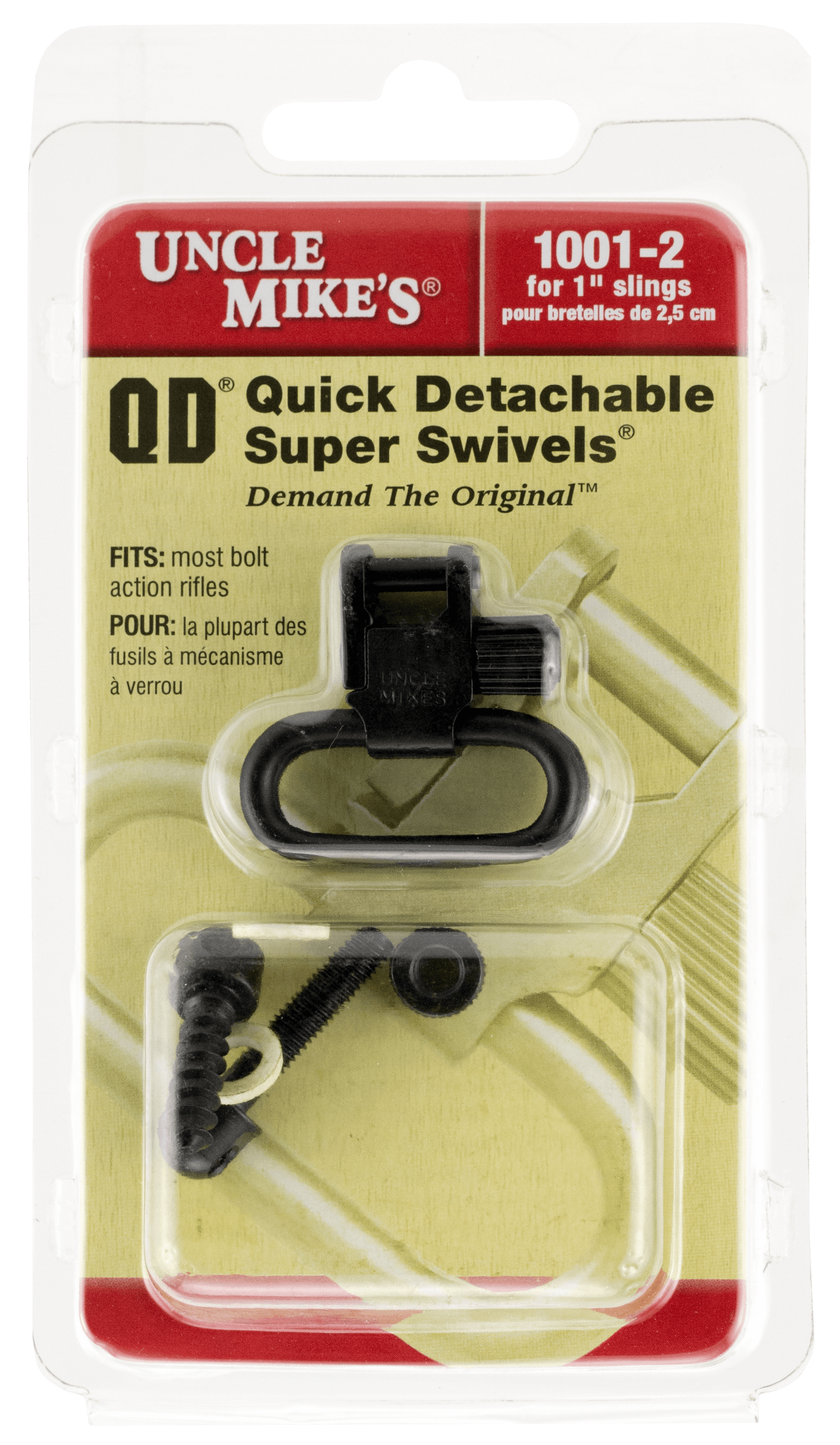 Uncle Mike's QD Swivels 115 1 in. Blued