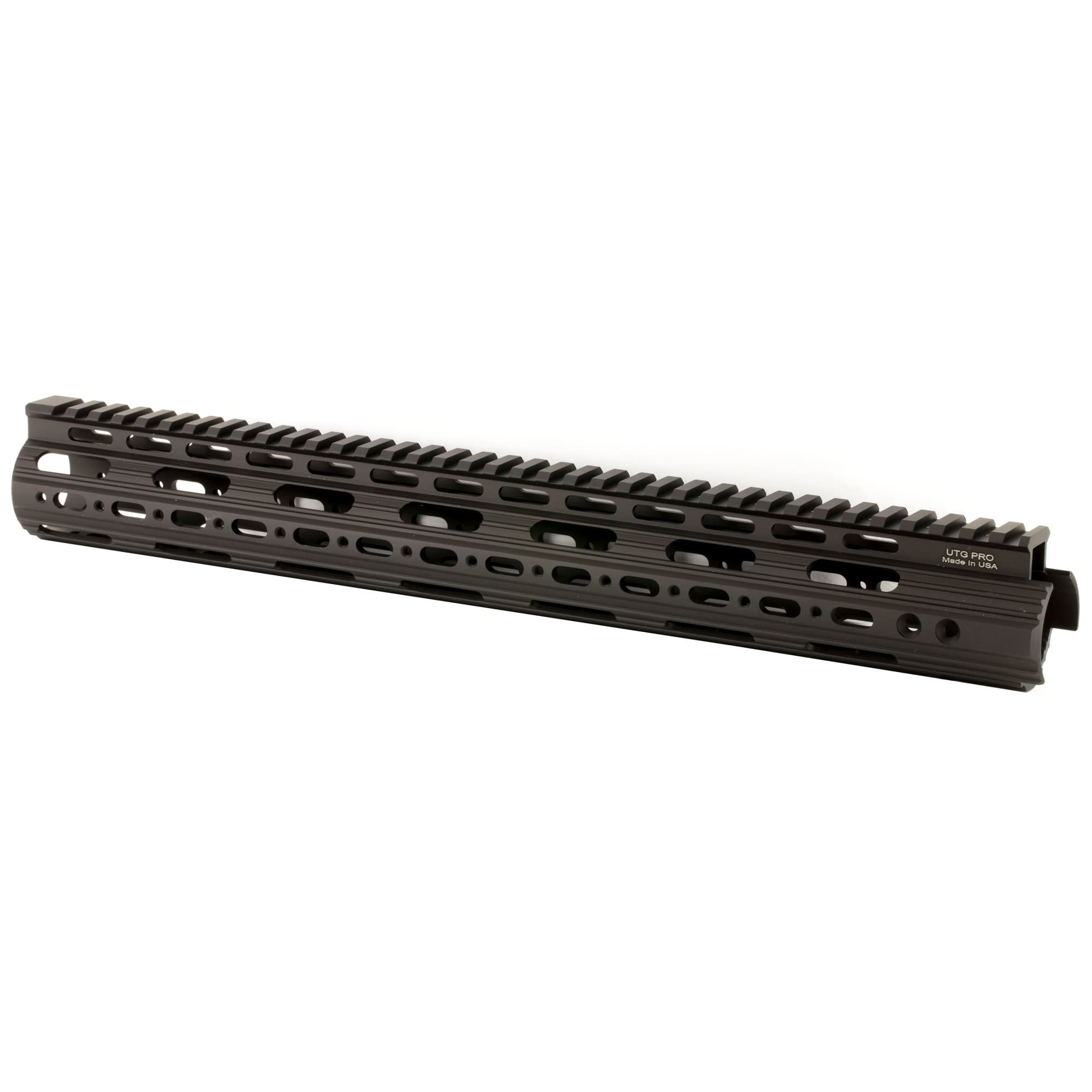 Utg Pro Mtu019ss Pro Slim Rail Handguard 15 Free Floating Aluminum Ar15 KeyMod