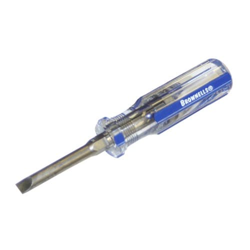 #1 FIXED-BLADE SCREWDRIVER .120 SHANK .030 BLADE THICKNESS
