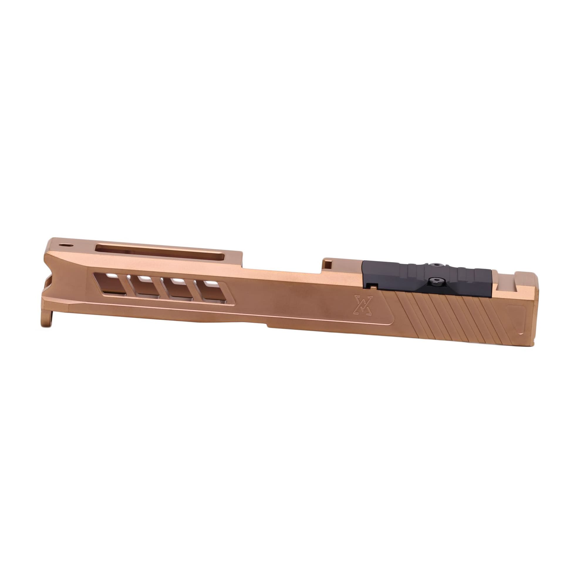 True Precision Axiom Glock G19 Gen3 RMR Cut Copper Titanium Nitride