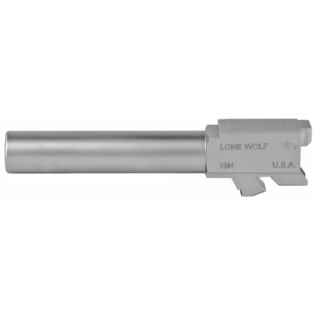 Lone Wolf AlphaWOLF Barrel Glock 19 9mm Stainless 4.02in