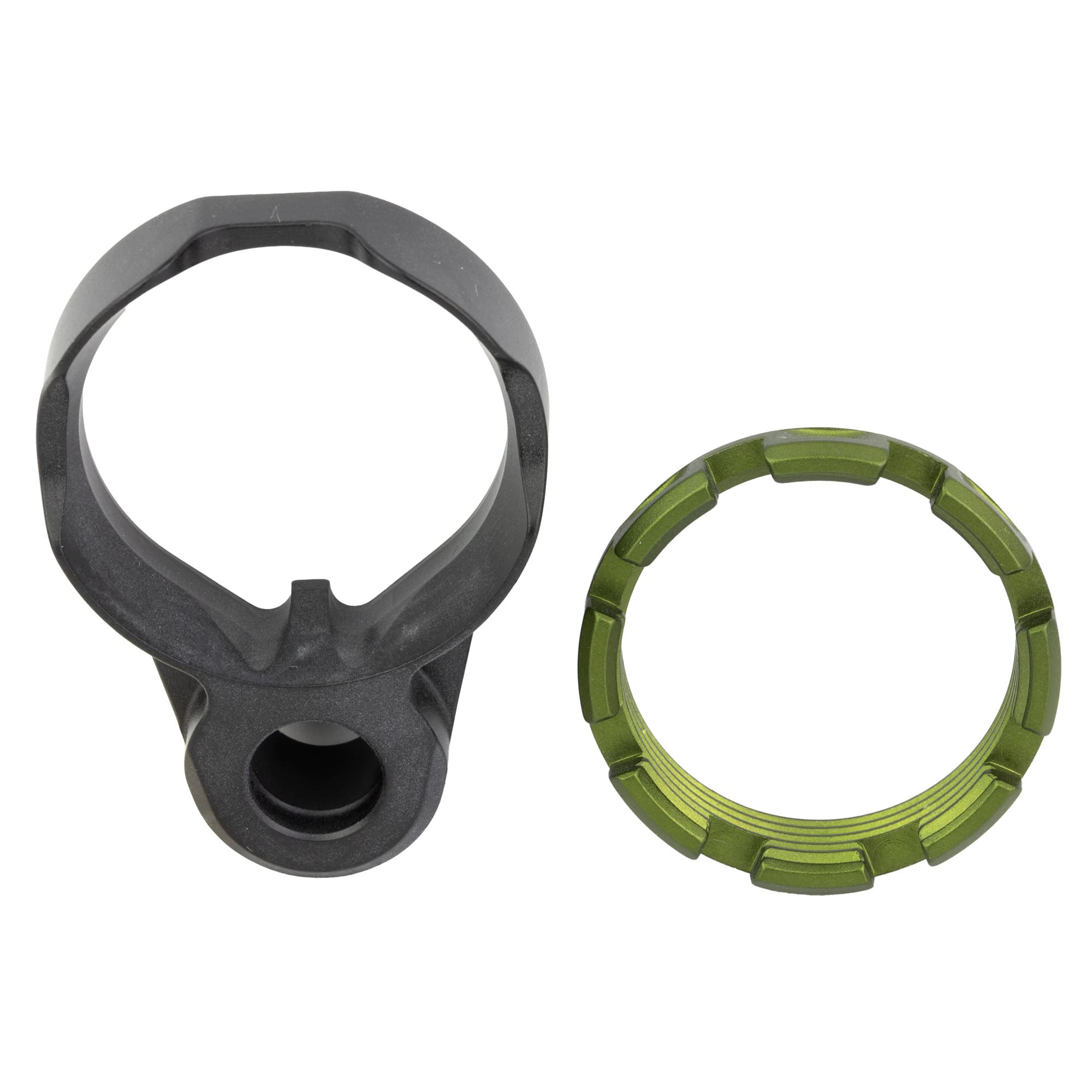 Fortis Manufacturing Fortis K1 End Plate Castle Nut Combo Olive Drab Green