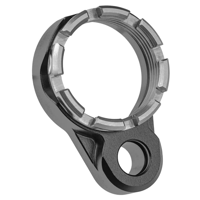 Fortis Manufacturing K1 End Plate Lightweight Enhanced Gray Anodized AR-15