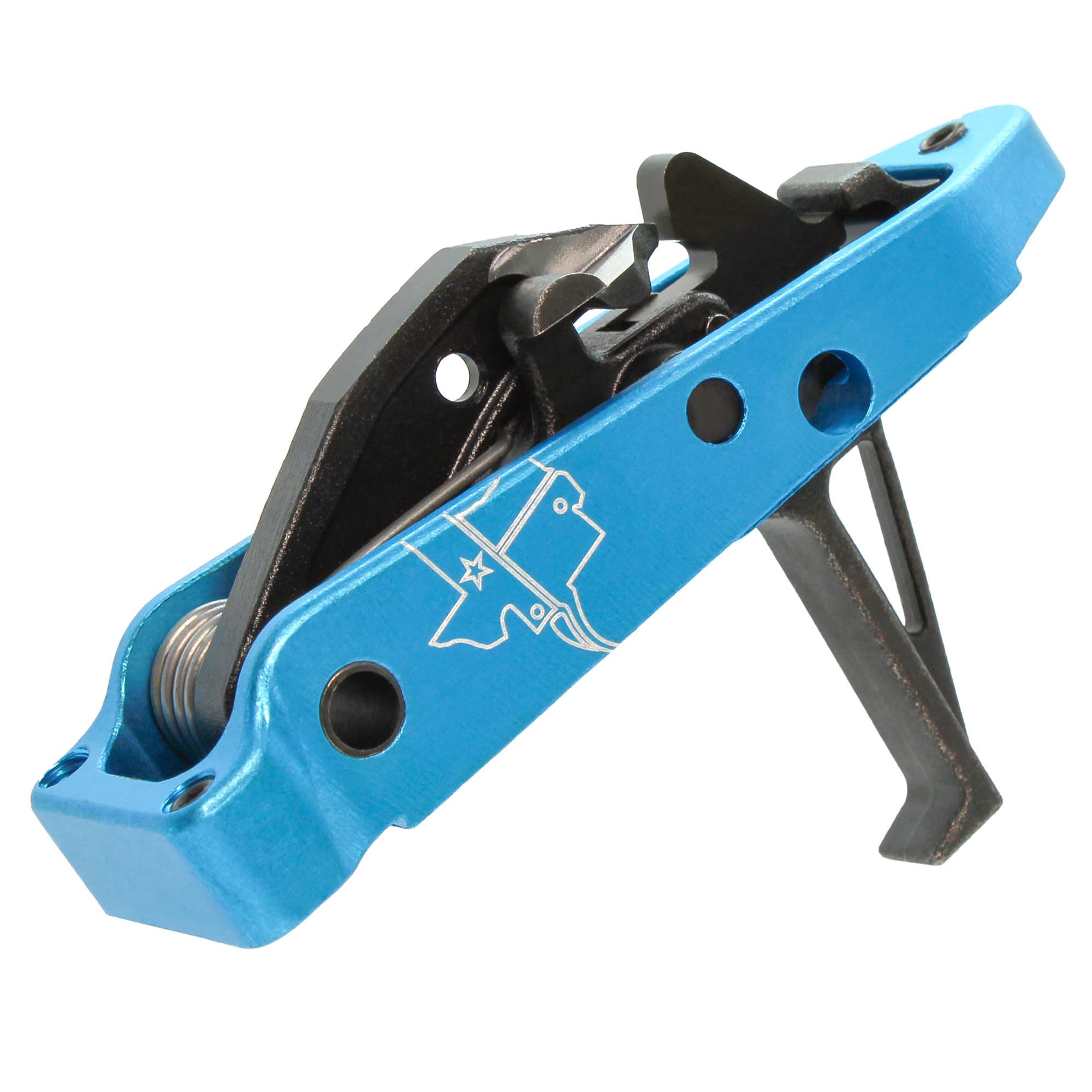 CMC Triggers AK-47 Trigger 2.0 DropIn Flat 3.5 lb Blue Housing