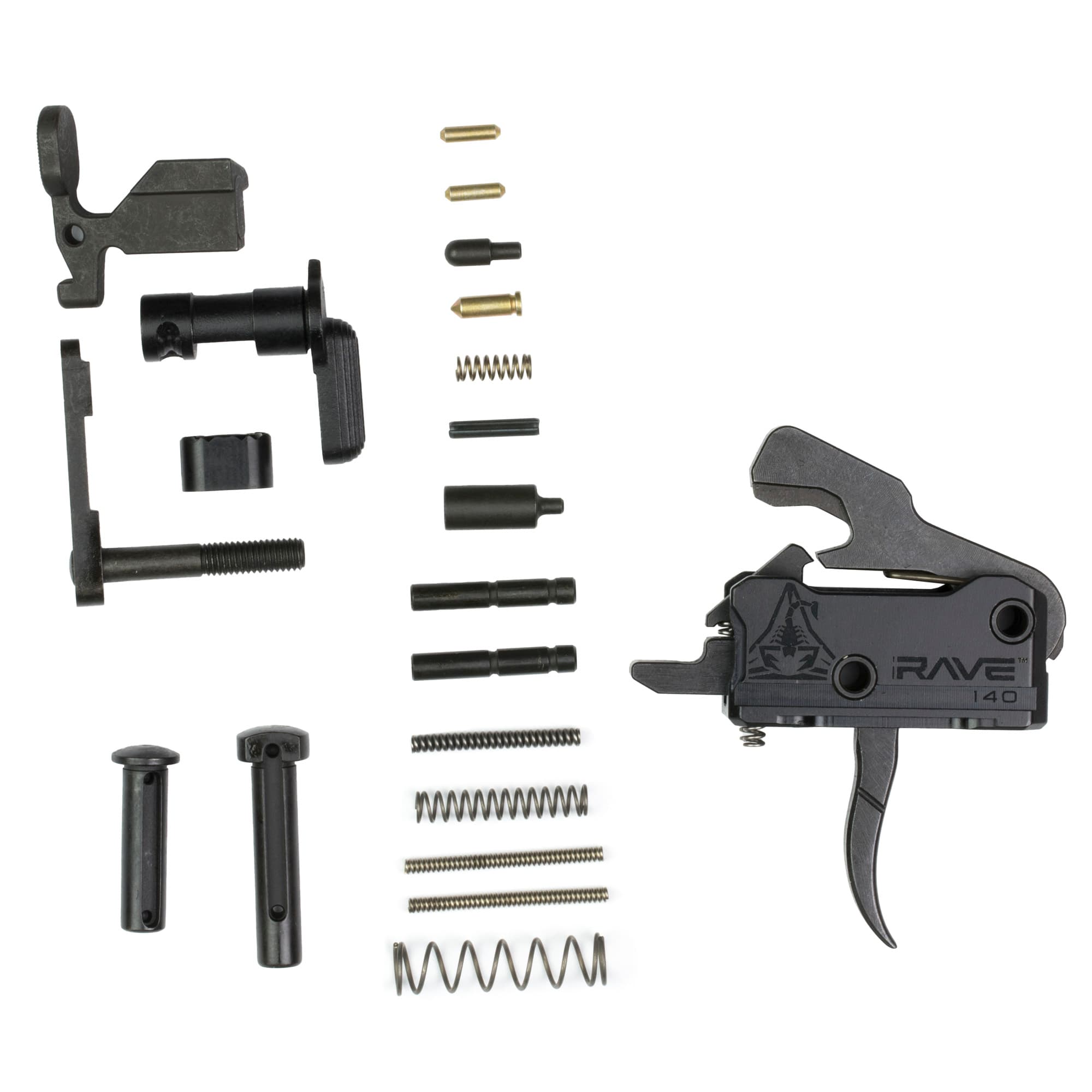Rise Armament Rave Trigger w LPK AR-15 Upgrade Single Stage Precision