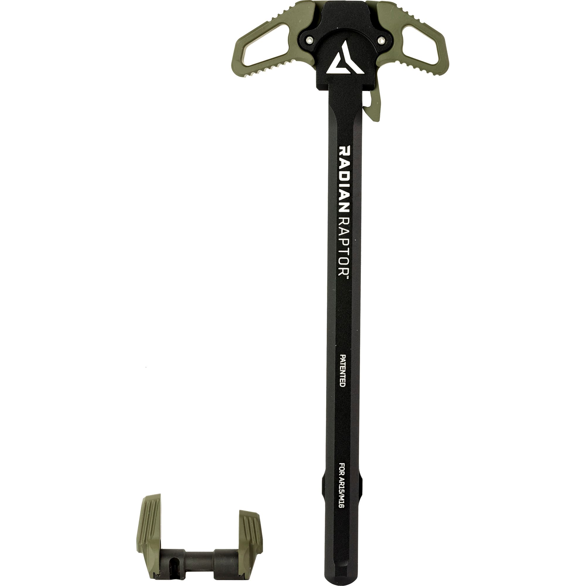 Radian Weapons Raptor Charging Handle and Talon Safety Olive Drab Green Ambi Controls