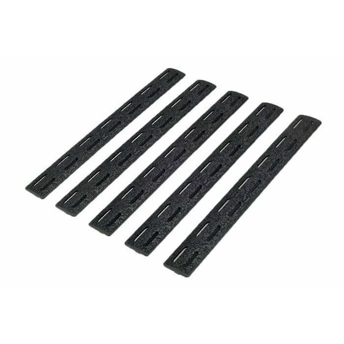 Bravo Company USA BCMGUNFIGHTER M-LOK Rail Panel Kit 5.5" Polymer 5-Pack
