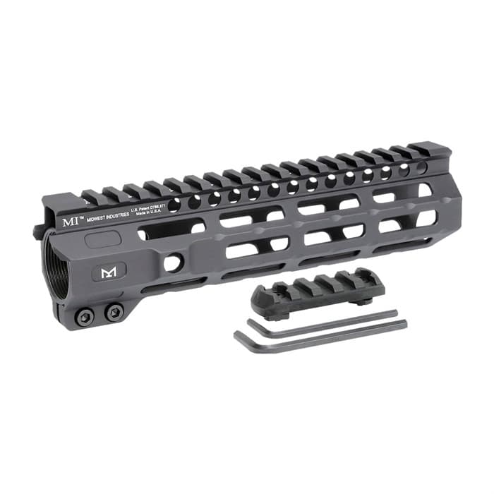 Midwest Industries Combat Rail One Piece Free Float Handguard M-LOK AR-15