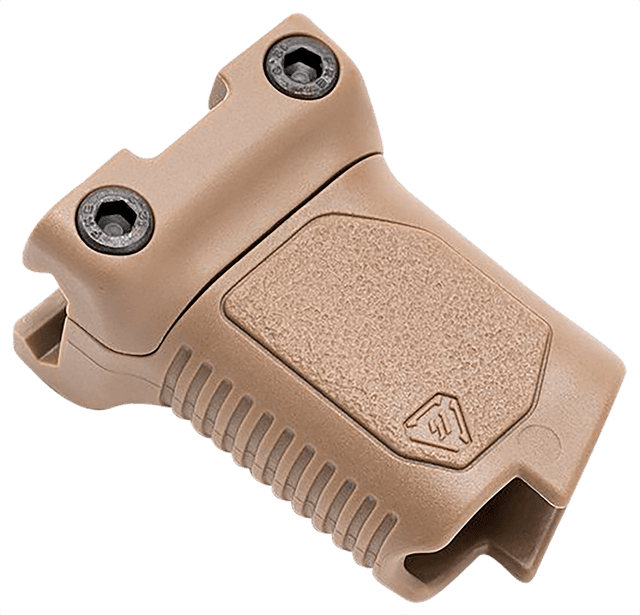 Strike Industries Angled Vertical Grip Short Flat Dark Earth Polymer M-LOK