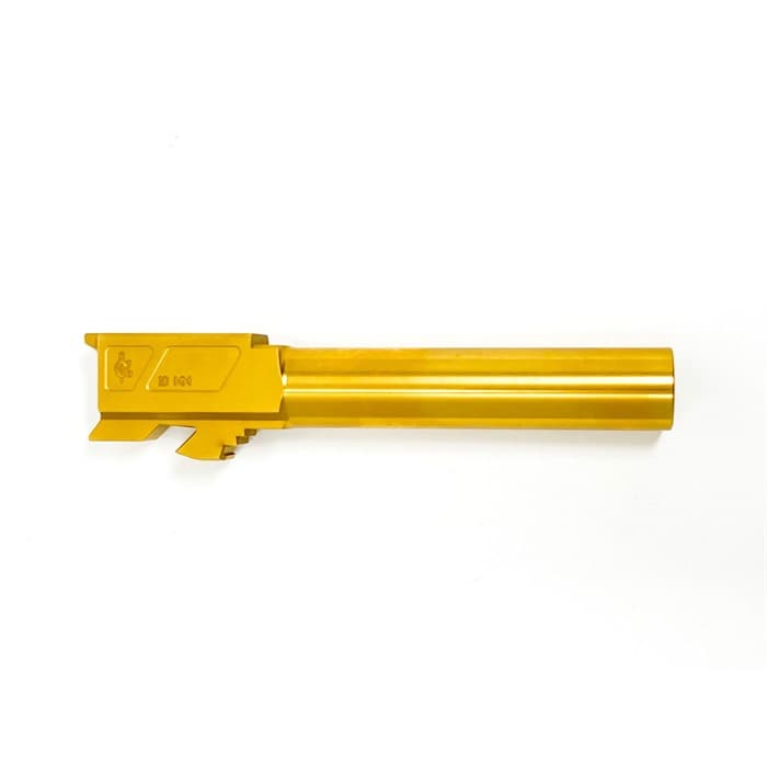 Alpha Shooting Sports Glock 20 10mm Crowned Barrel Tin PVD Finish