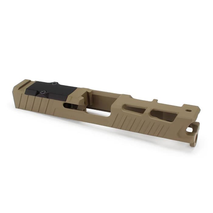 Zaffiri Precision Rtsg19 Gen 3 Zps.4 Slide Rmr Cut Fde Glock 19 Optics Ready