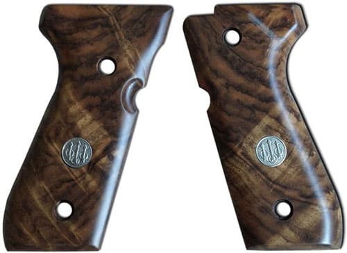 Beretta 92 Series Walnut Grips Grade 3 Deluxe Wood Handgun Parts