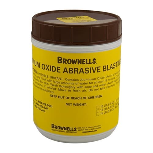 ALUMINUM OXIDE ABRASIVE BLASTING COARSE 120 GRIT 6LBS