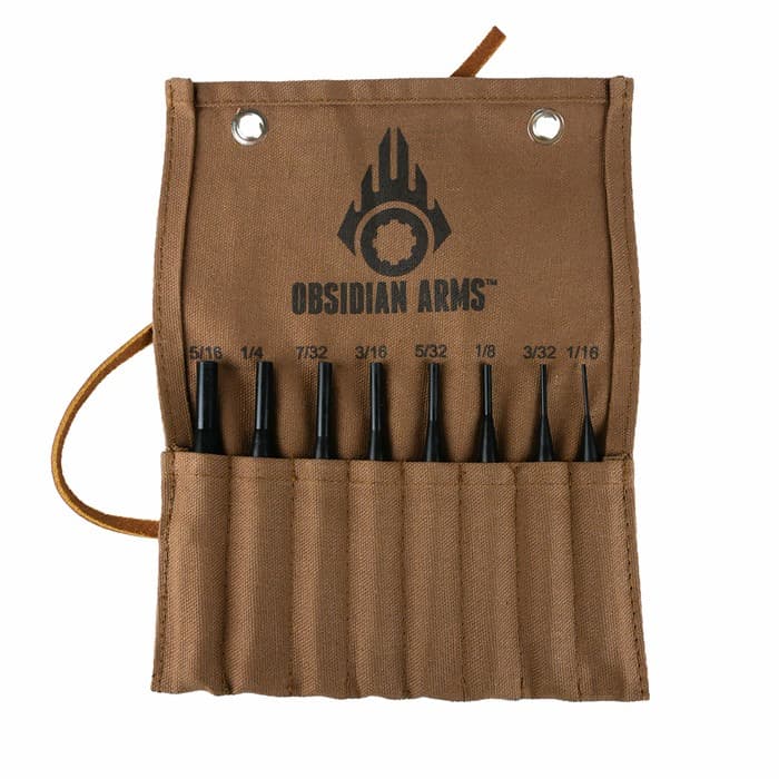 STANDARD DRIVE PIN 8 PIECE PUNCH SET