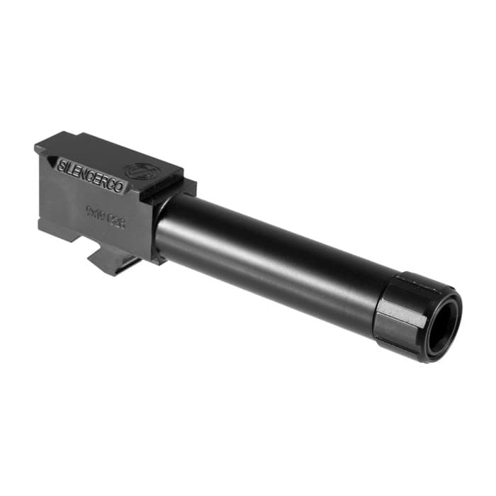SilencerCo AC1329 Threaded Barrel 3.70" 9mm Luger Fits Glock 26 Gen 1-5