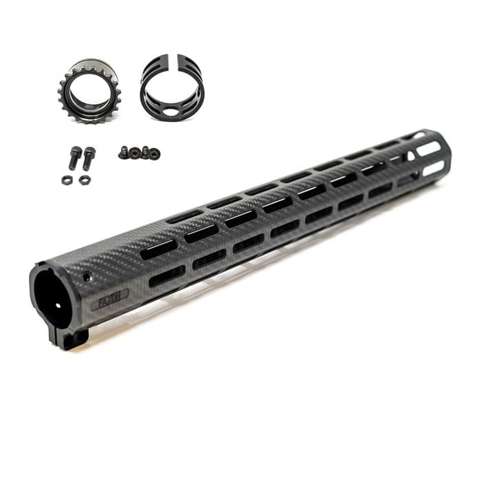 Faxon Firearms Streamline Carbon Fiber 17in M-LOK Handguard AR-15