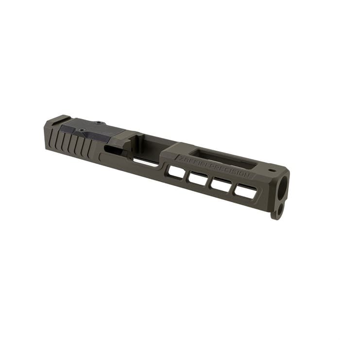 Zaffiri Precision RTS G17 Gen3 ZPS3 Slide RMR Cut Olive Drab fits Glock 17 Gen3