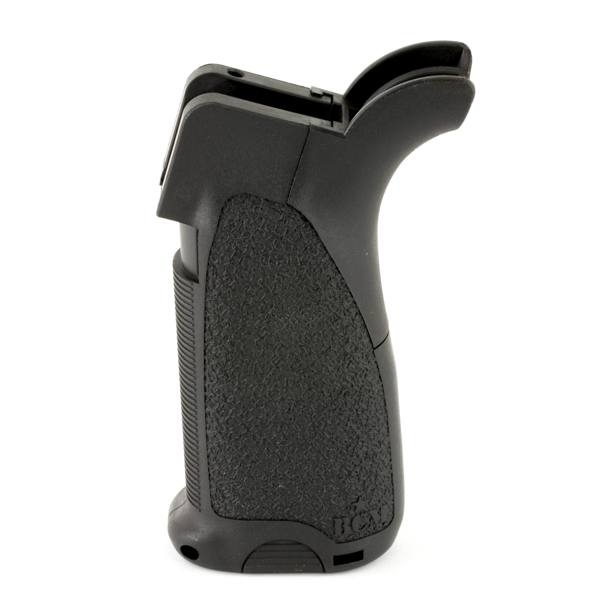 BCM GFGMOD2BLK BCMGunfighter Grip Mod 2 Made of Black Polymer With Storage Compartment for AR-Platform