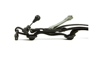 Blue Force Gear VCAS2TO1RED125AABK Vickers 221  made of Black Cordura with 54"-64" OAL, 1.25" W, One-Two Point Design & RED Swivel for AR Platform