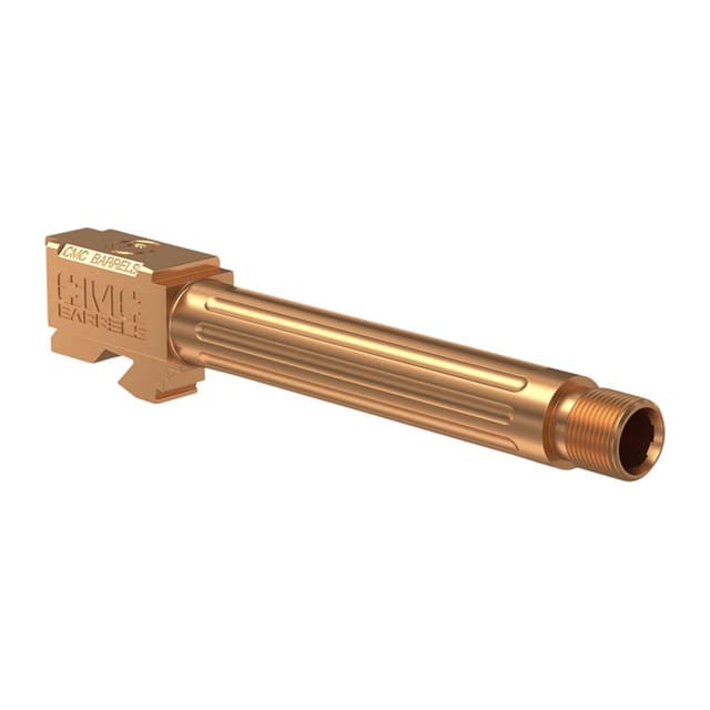CMC Triggers Glock 17 9mm Bronze 4.48 1-10 Threaded Fluted Barrel