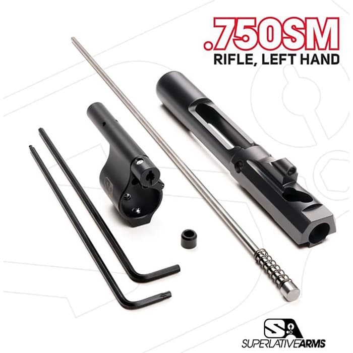 Superlative Arms Ar-15 Adjustable Piston System Rifle 0.750 Gas Block