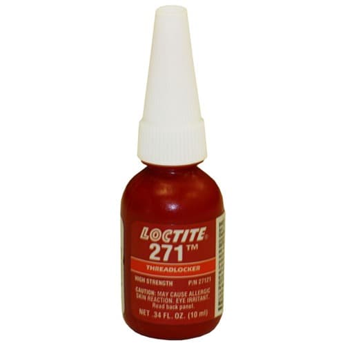 #271 RED THREADLOCKER, 10ML BOTTLE
