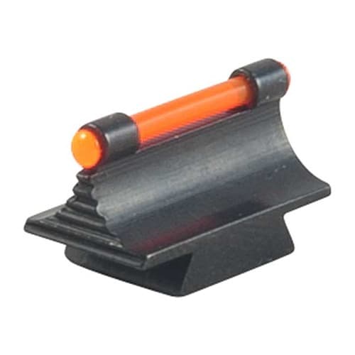 Marble Arms .375 Inch Fiber Optic Glow Front Sight Steel Orange for Universal Rifles
