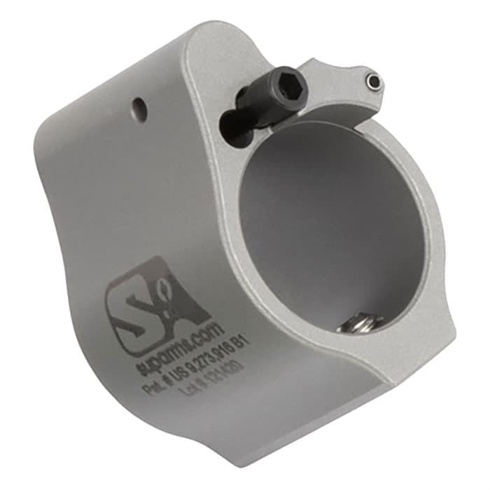 Superlative Arms AR-15 Solid Adjustable Gas Block .750 Stainless Steel