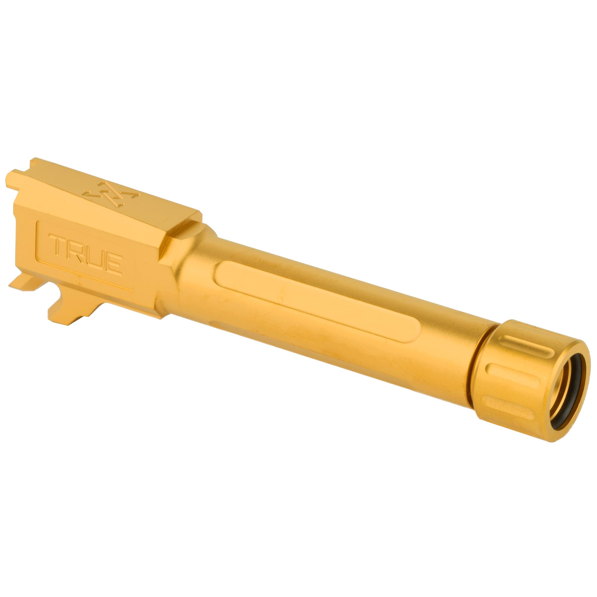 True Precision Sig P365 9mm Threaded Barrel Gold 3.10 inch Thread Protector