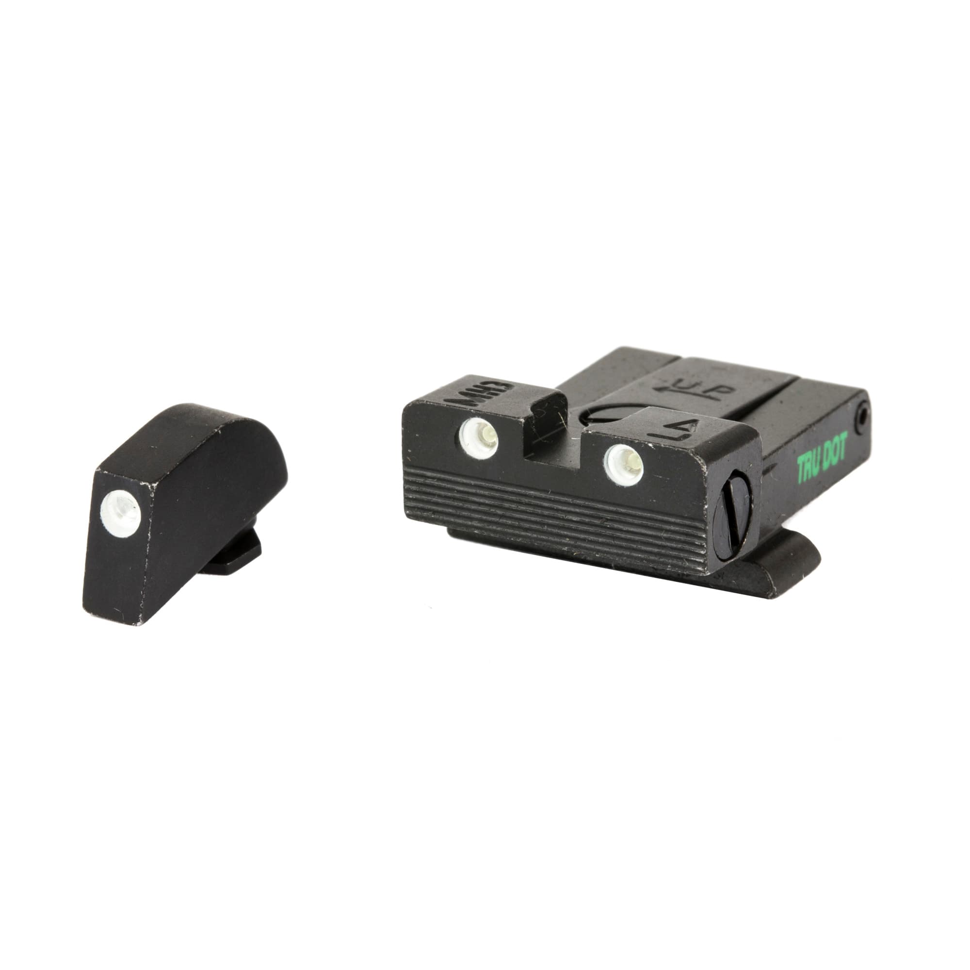 Meprolight Tru-Dot Sights Glock 17 19 22 23 Green Tritium White Outline