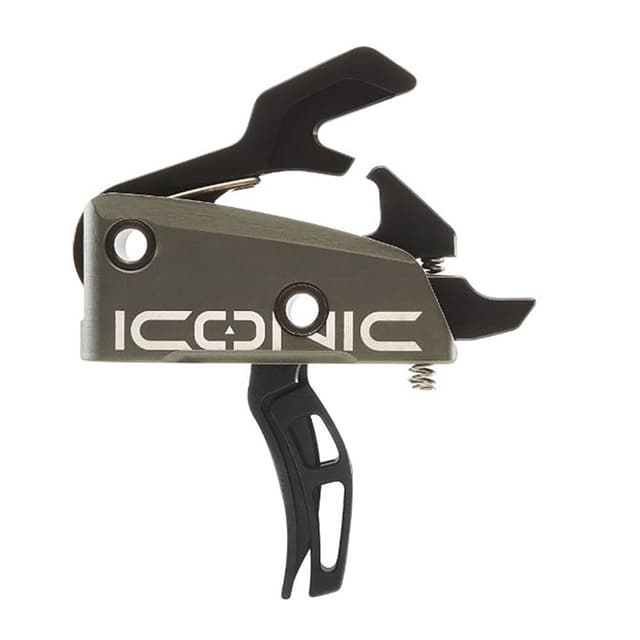 Rise Armament AR-15 Iconic Trigger Two Stage 3 Pound Green