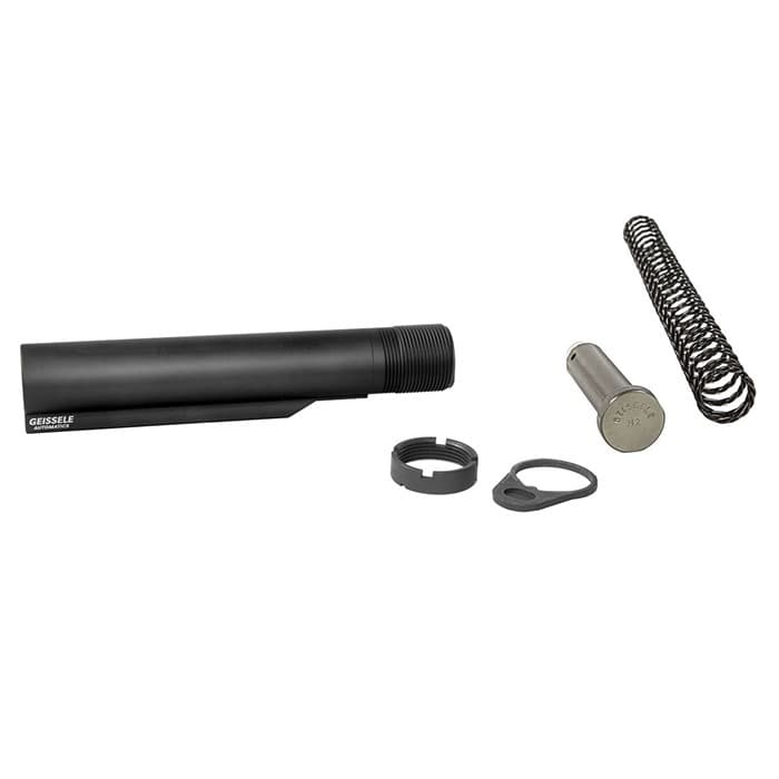 Geissele Premium MIL-SPEC Buffer Tube Assembly with Super 42 H2 for AR-15 M4