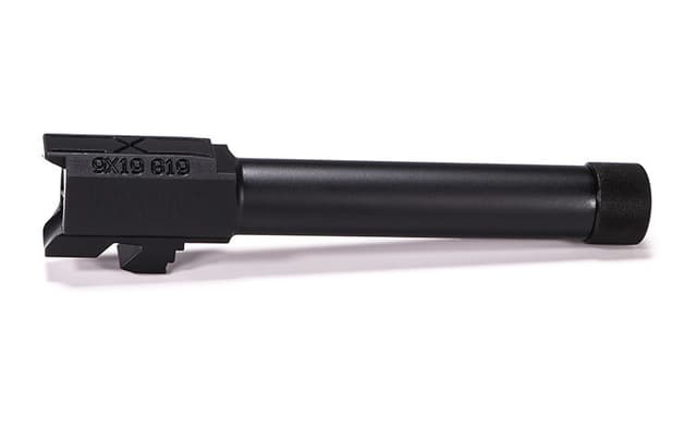 Faxon Firearms Glock G19 Threaded Barrel 4150 Steel Nitride Finish