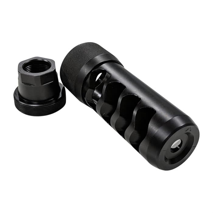 Area 419 Sidewinder Magnum Self Timing Muzzle Brake 338 Cal 3/4-24 Matte Finish