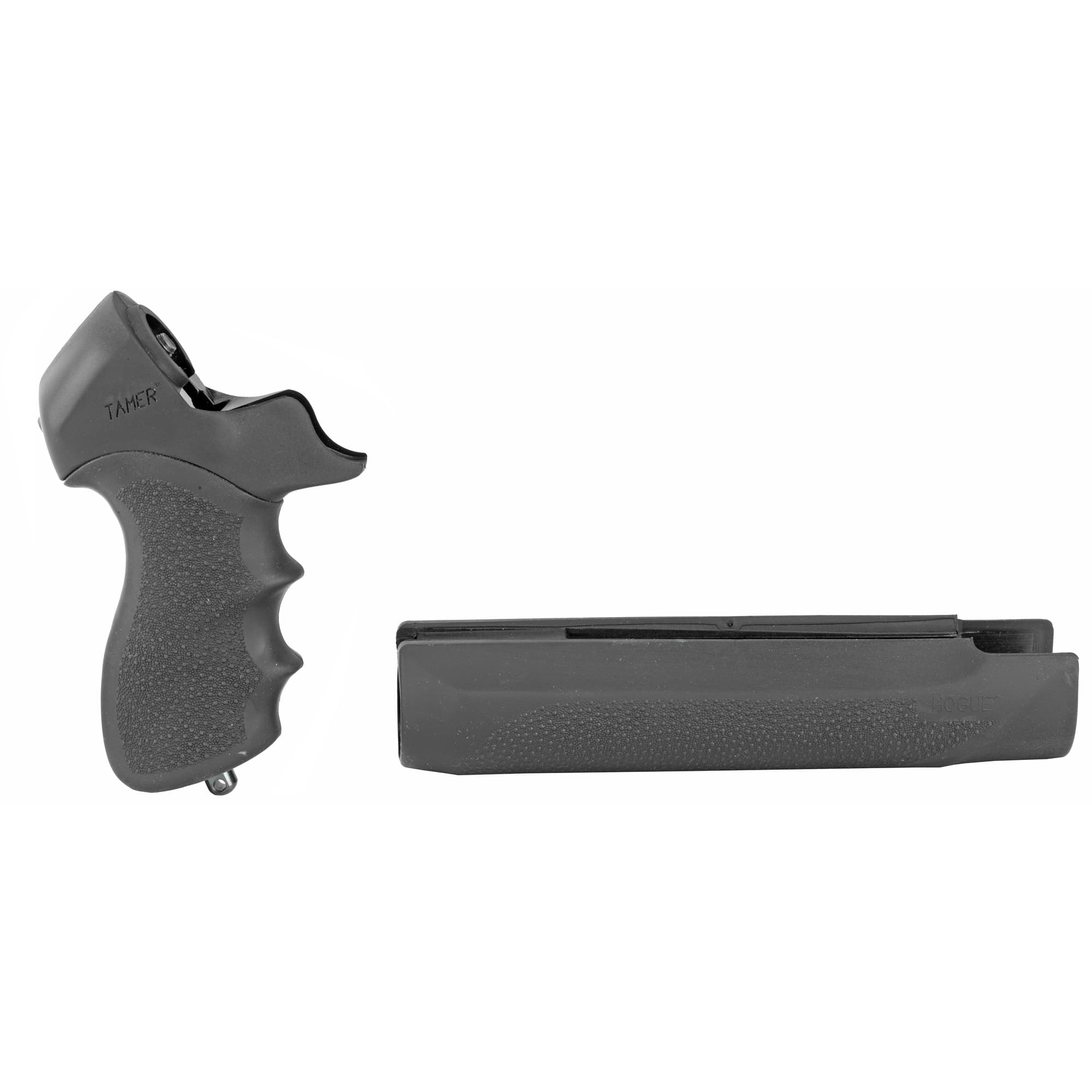 Hogue Overmolded Tamer Shotgun Pistol Grip+Forend Mossberg 500 Black
