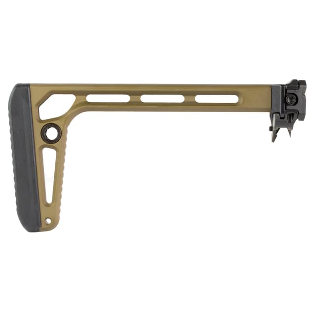 Sig Sauer Minimalist Plus Coyote Brown Aluminum Folding Stock for Sig MPX MCX