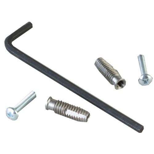 Jones Gun Nut II Adjustable Stock Anchor Silver Steel Universal Rifles