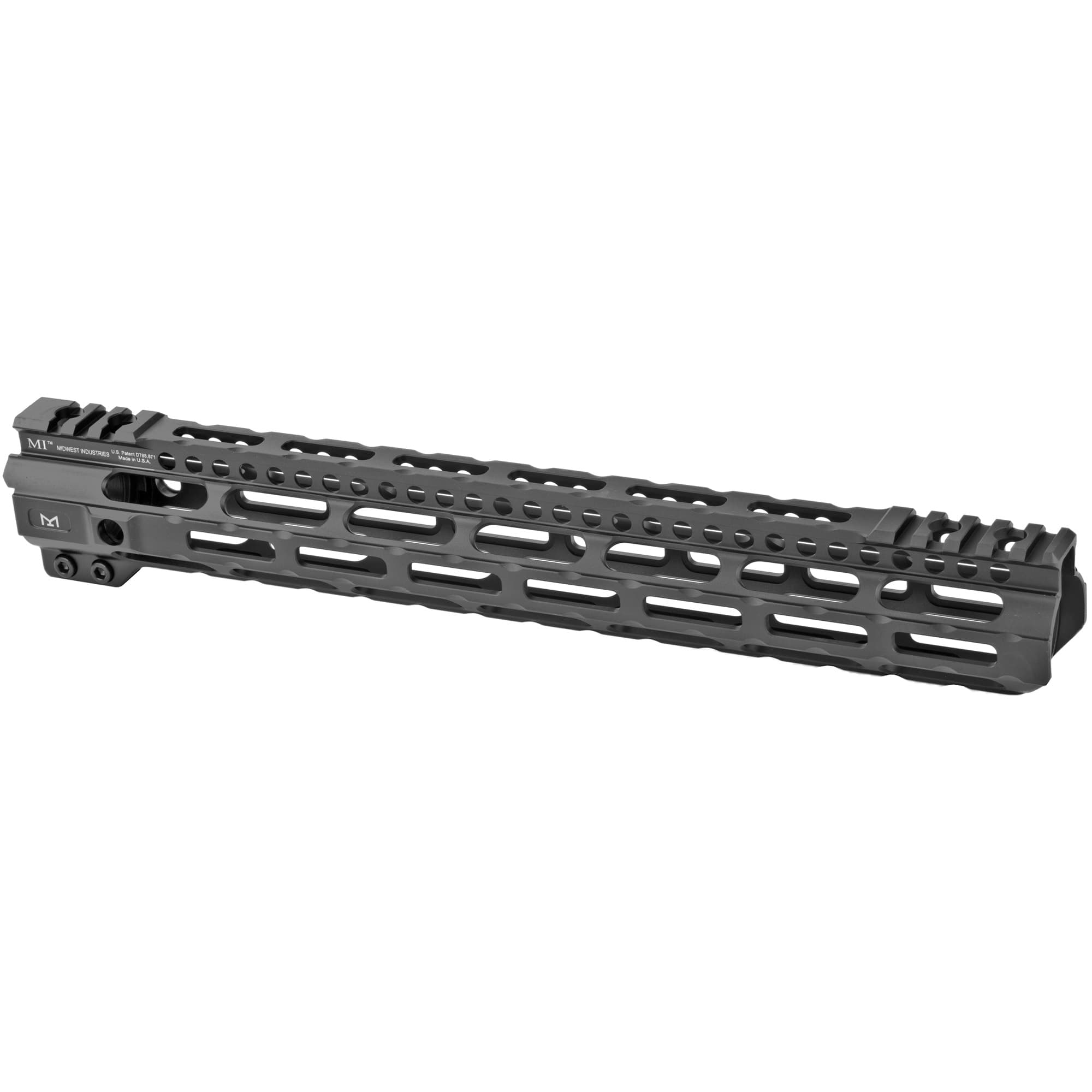 Midwest Industries Combat Lightweight AR-15 Aluminum Handguard 14 Inch M-LOK