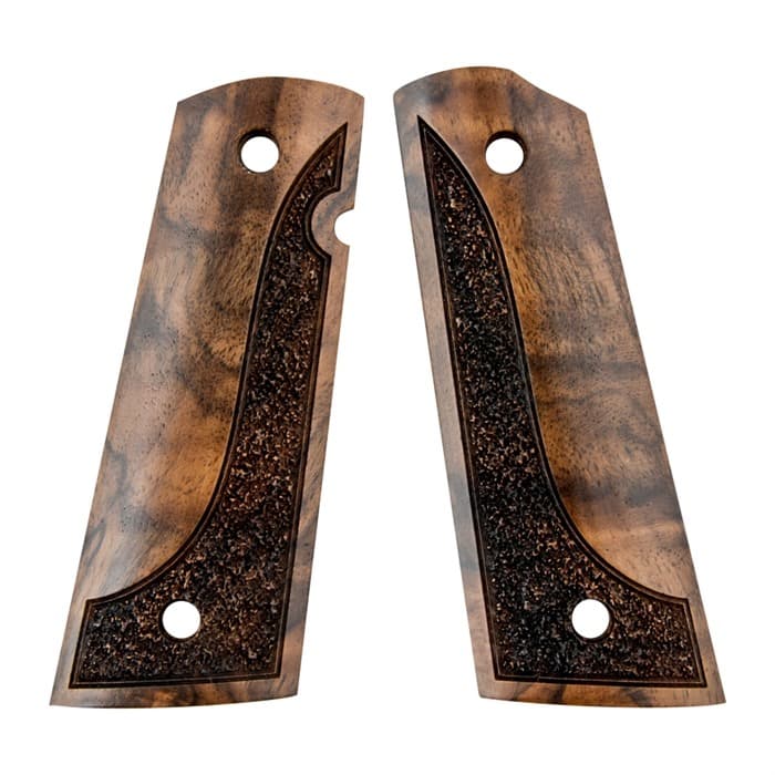 Artisan Stock And Gunworks Inc 1911 Turkish Walnut Textured Grip Government