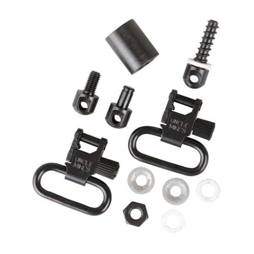 Uncle Mike's 12312 Super Swivel Quick Detach 115 MCS Blued 1" Loop Compatible w/Most Pump & Auto Shotguns