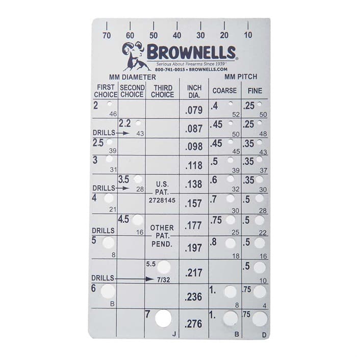METRIC SCREW CHEK'R