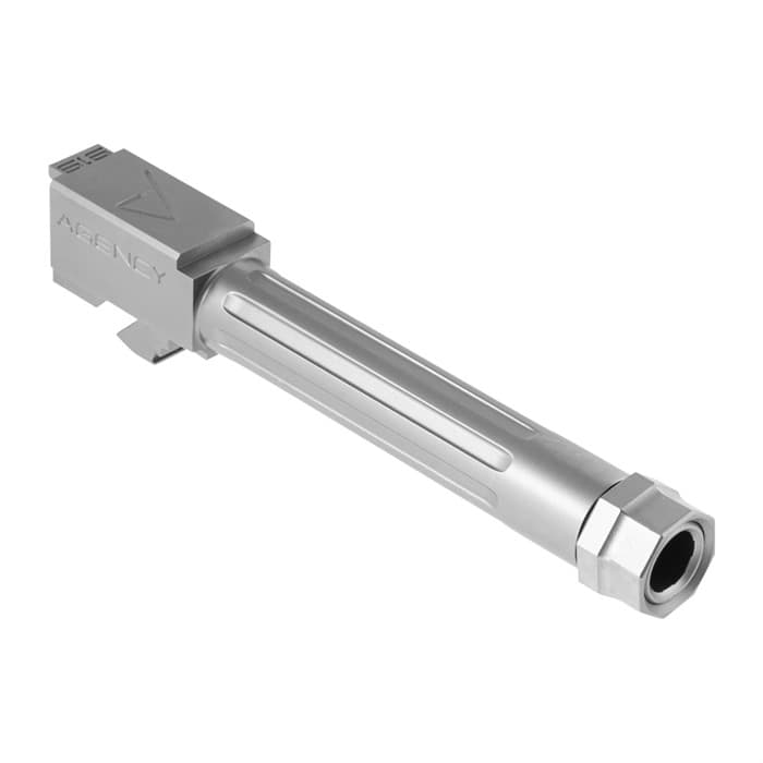 Agency Arms 9mm Luger 4.02in Threaded Stainless Barrel Glock 19 Gen 5
