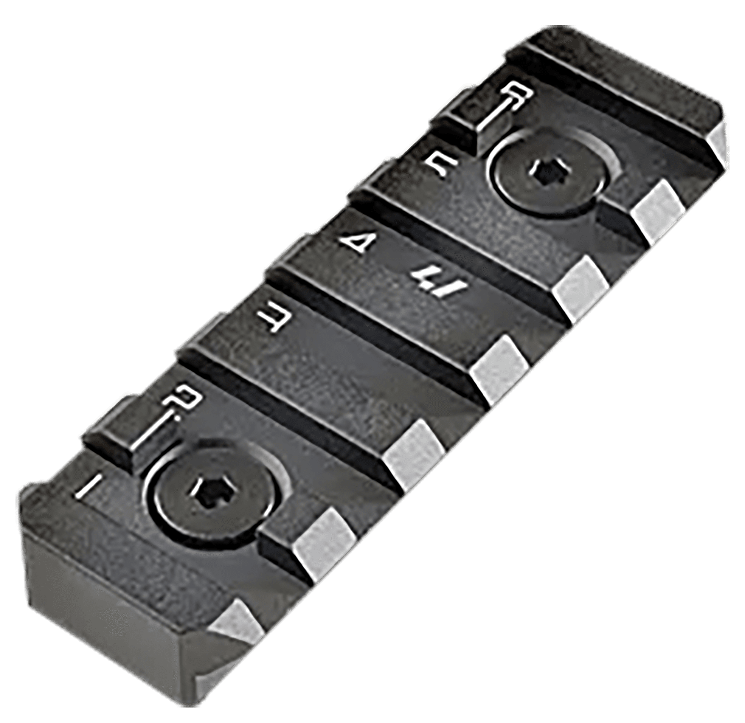 Strike Industries LINKRS6BK MLOK Rail Section 6 Slots 6061 T-6 Aluminum 2.55 Inches