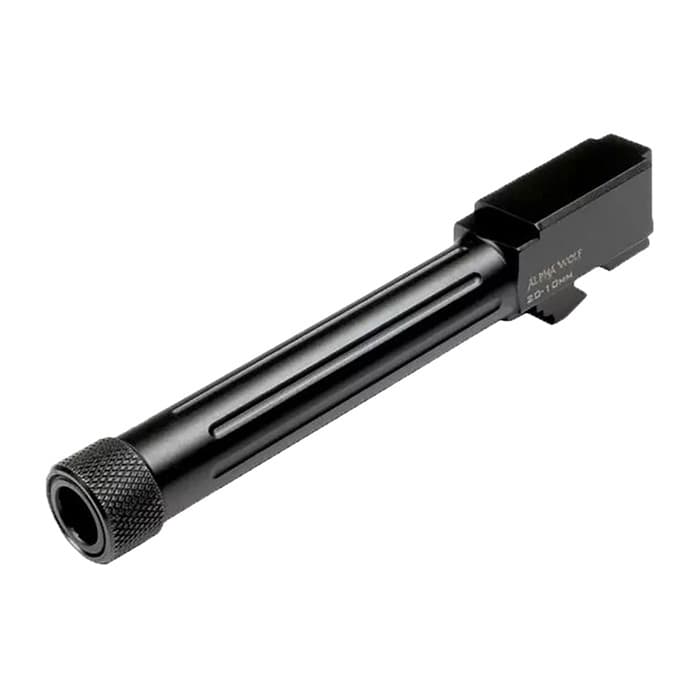 Lone Wolf AlphaWolf Threaded Fluted Barrel Glock 20 10mm Auto