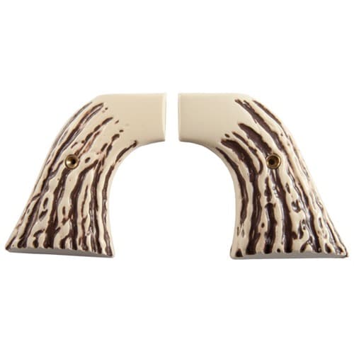 N.C. Ordnance Ruger Vaquero Xr3 Red Frame Grips Bone Polymer