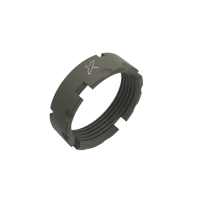 Forward Controls Design AR-15 Billet Castle Nut Burnt OD Green