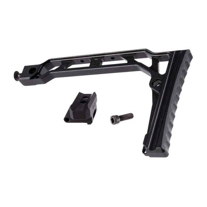 Jmac Customs 8 Inch Raised Skeleton Stock for 4.5mm Folding AKs Aluminum