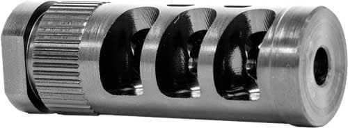 GrovTec US Inc GTHM315 G-Comp Muzzle Compensator Black Nitride Steel with 1/2"-28 tpi Threads for 223 Cal